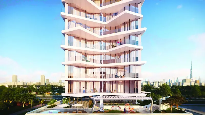 Exterior at Luxury Canal Residences in Dubai Islands Dubai