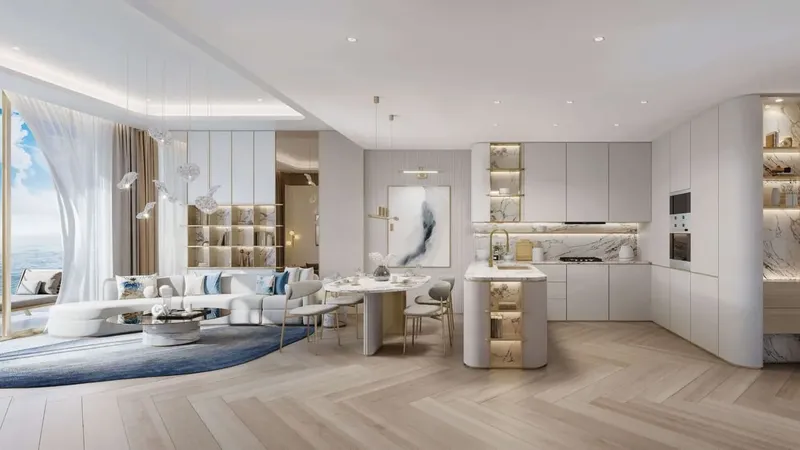 Interior at Mackerel Tower in Dubai Islands Dubai
