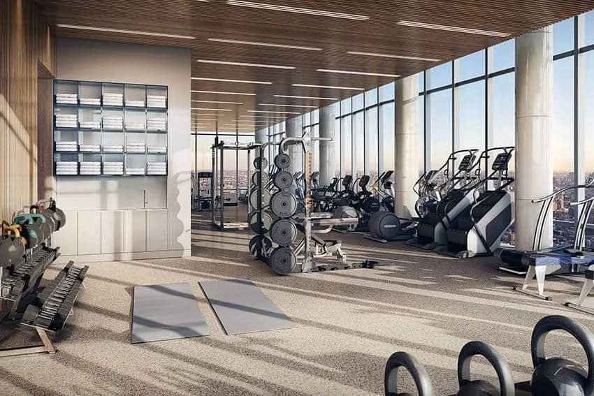 Gym amenity image at Manam Pearl