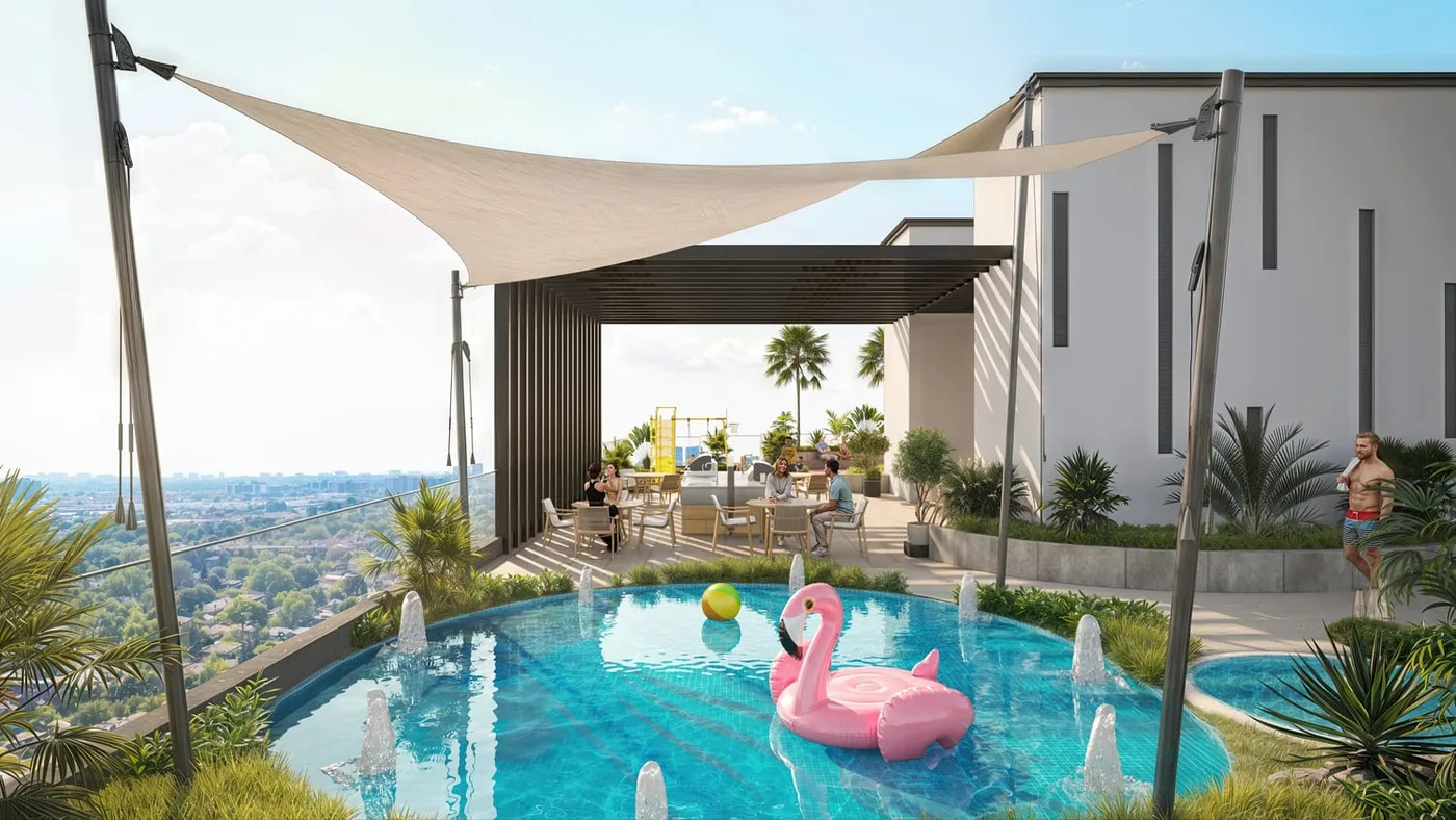 Kids Splash Pool amenity image at Manam Pearl