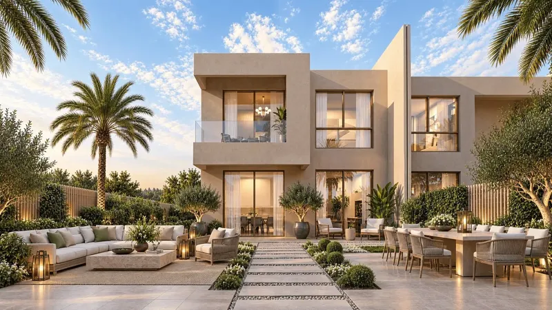 Exterior at Manchester City Yas Residences by Ohana Phase 2 in Abu Dhabi Abu Dhabi