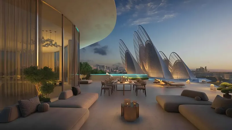 Interior at Mandarin Oriental Residences in Al Saadiyat island Abu Dhabi