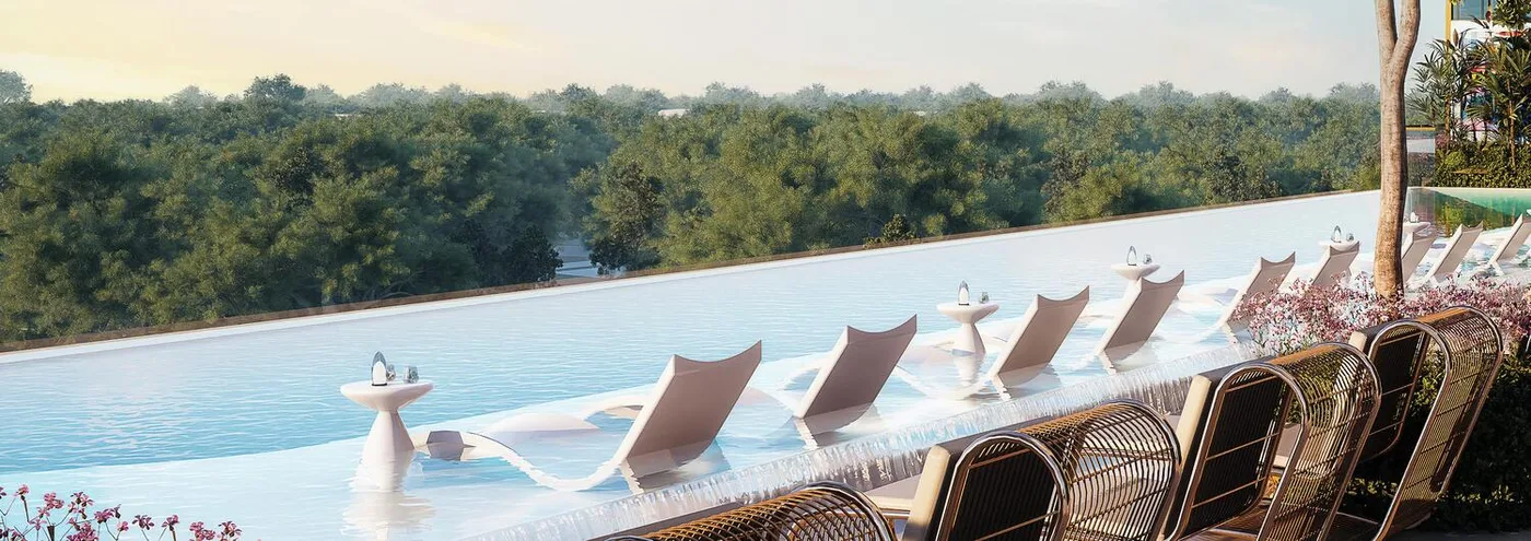 Infinity Pool amenity image at Mansory Residences by Amaal