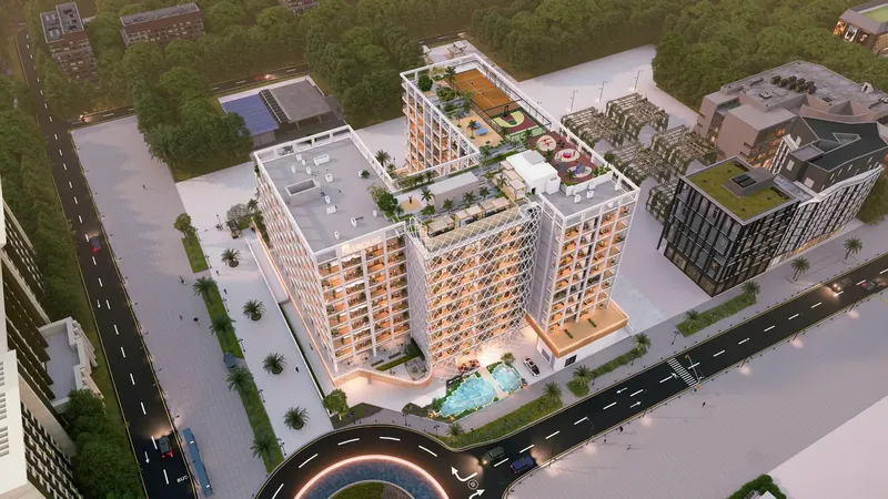 Exterior at Marquis Aura in Dubai South Dubai