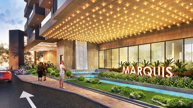 Exterior at Marquis Galleria in Arjan Dubai