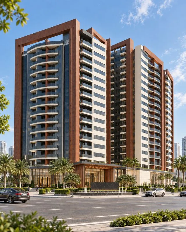 Exterior at Mars Residences in Dubai Sports City Dubai
