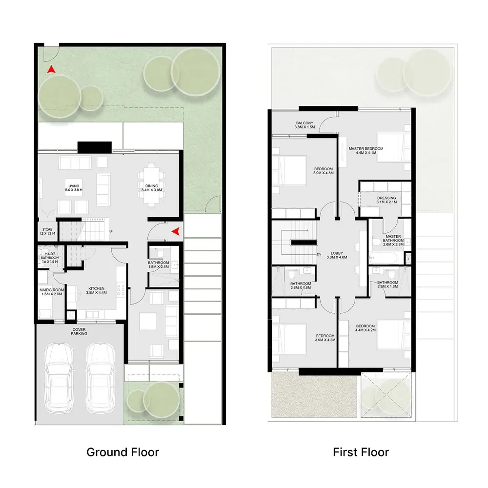 Arada Masaar 3 Layan floor plan