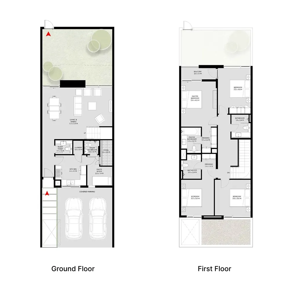 Arada Masaar 3 Layan floor plan