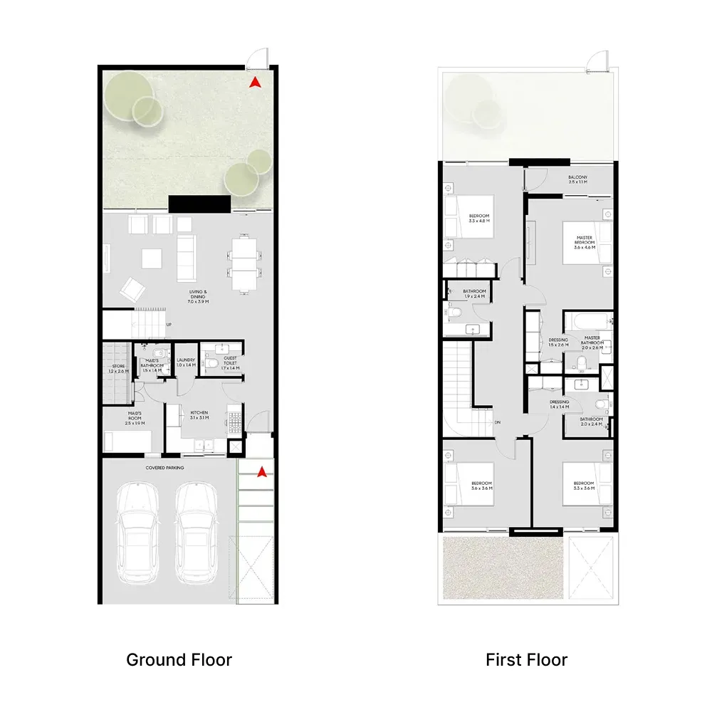Arada Masaar 3 Layan floor plan