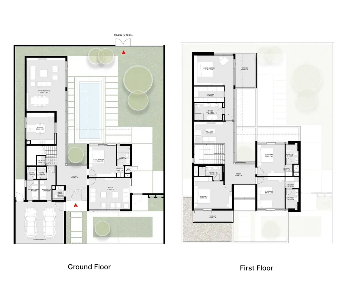 Arada Masaar 3 Layan floor plan