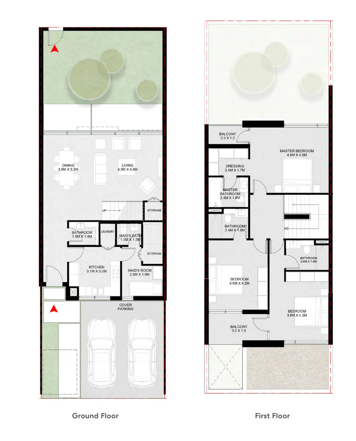 Arada Masaar Saro floor plan