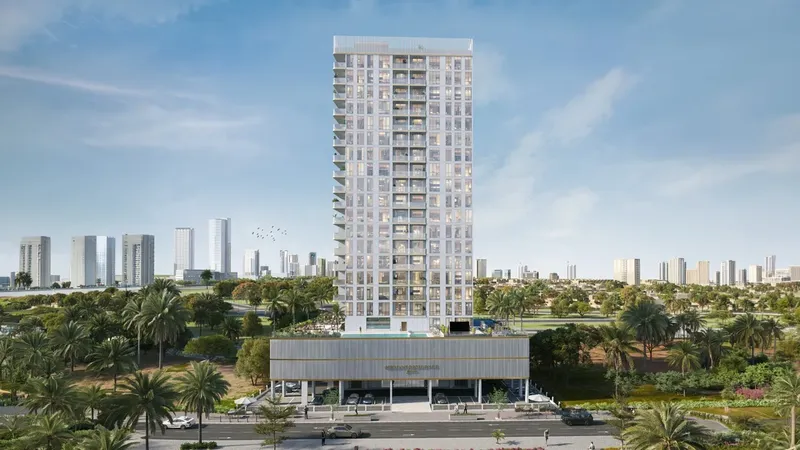 Exterior at Merdan Residences in Dubai Sports City Dubai