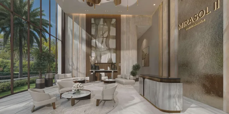 Lobby at Mirasol II in Mina Al Arab Ras Al Khaimah