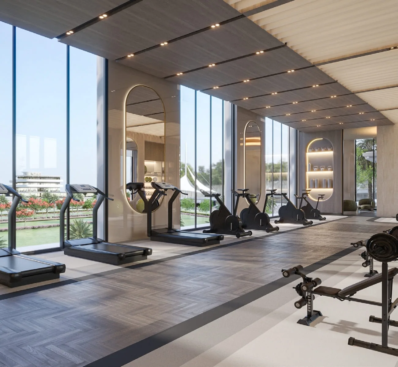 State-Of-The-Art Gym amenity image at Mirasol Mina