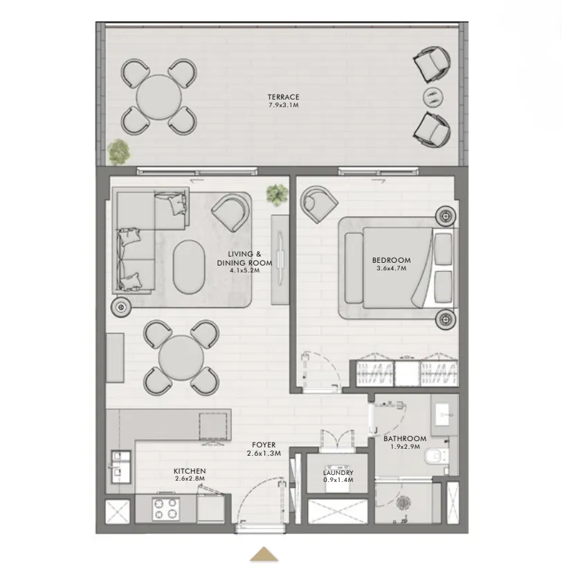 Meraas MJL Elara floor plan