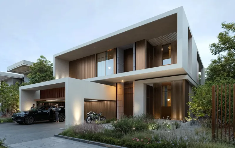 Exterior at Naseem Al Jurf in Ghadeer Al Tayr Abu Dhabi
