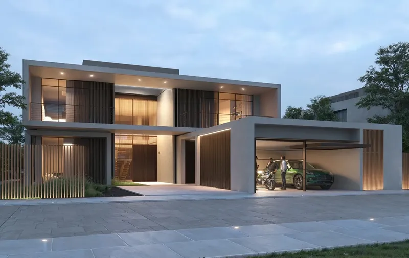 Exterior at Naseem Al Jurf in Ghadeer Al Tayr Abu Dhabi