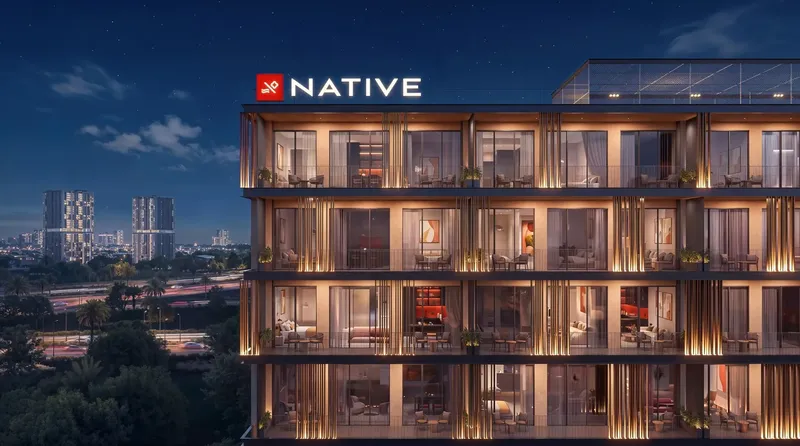 Exterior at Native Haus in JVT (Jumeirah Village Triangle) Dubai