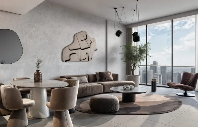 Interior at Norah Residence in JVC (Jumeirah Village Circle) Dubai