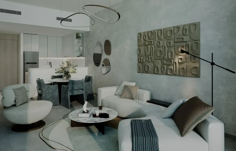 Interior at Norah Residence in JVC (Jumeirah Village Circle) Dubai