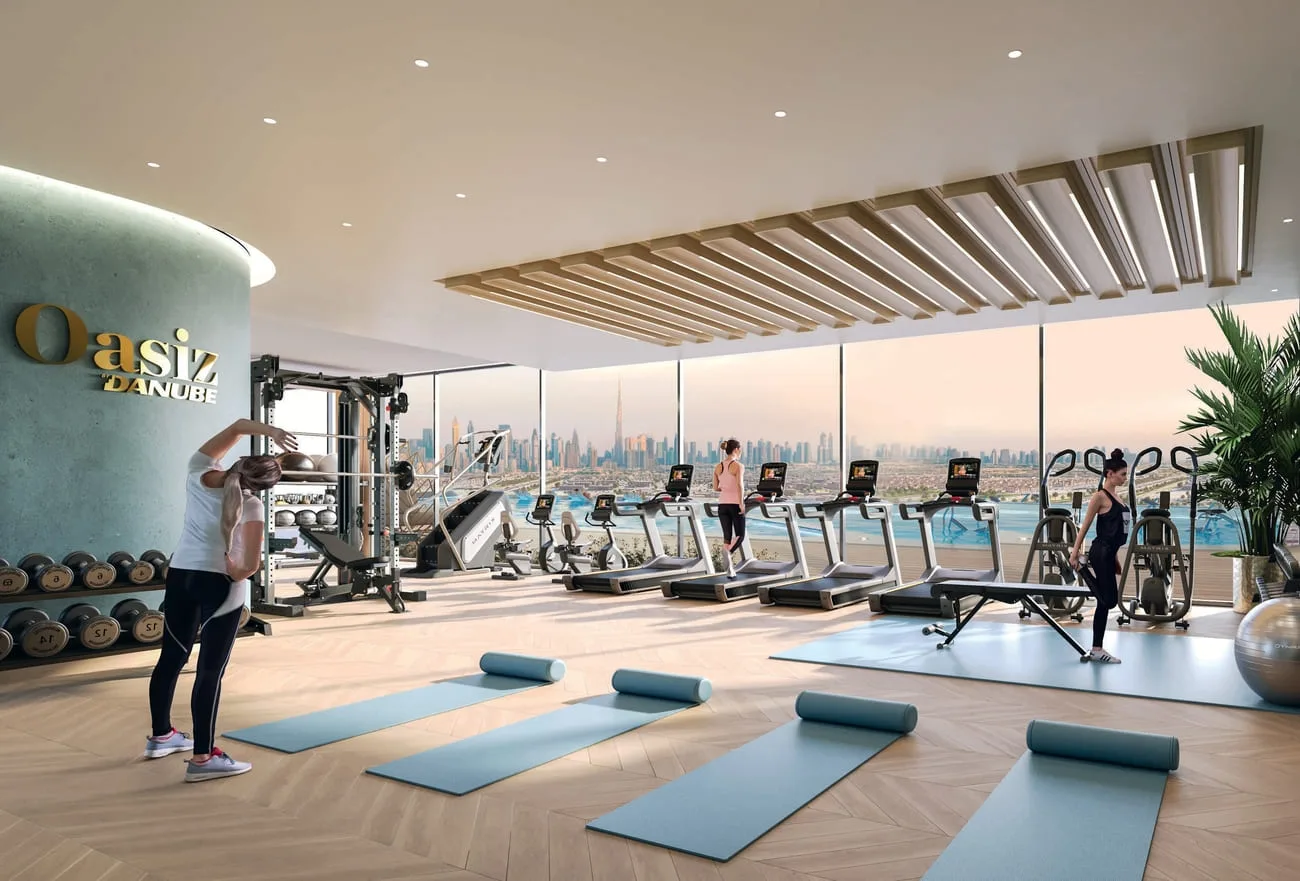 Indoor Gym amenity image at Oasiz 2