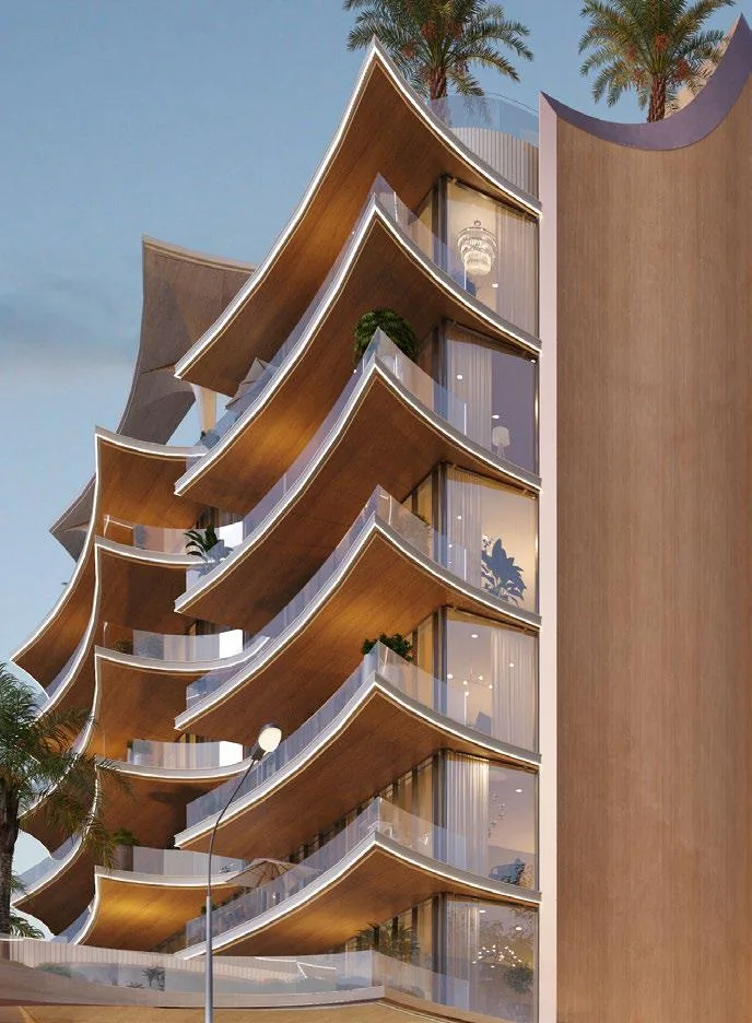 Exterior at Ola Residence in Al Marjan Island Ras Al Khaimah