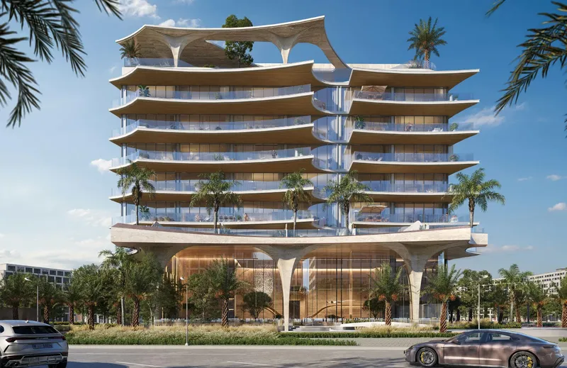 Exterior at Ola Residence in Al Marjan Island Ras Al Khaimah