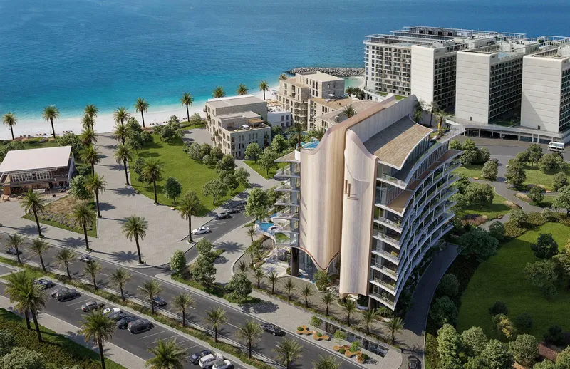 Exterior at Ola Residence in Al Marjan Island Ras Al Khaimah