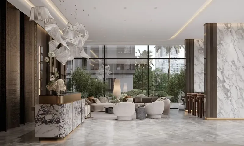 Lobby at One Park Square in JVC (Jumeirah Village Circle) Dubai