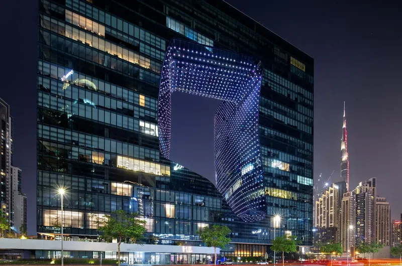 Exterior at Opus By Zaha Hadid in Business Bay Dubai
