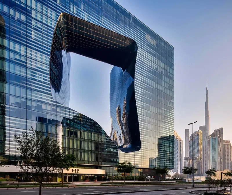 Exterior at Opus By Zaha Hadid in Business Bay Dubai