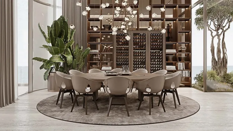 Interior at Orla Dorchester Collection in Palm Jumeirah Dubai