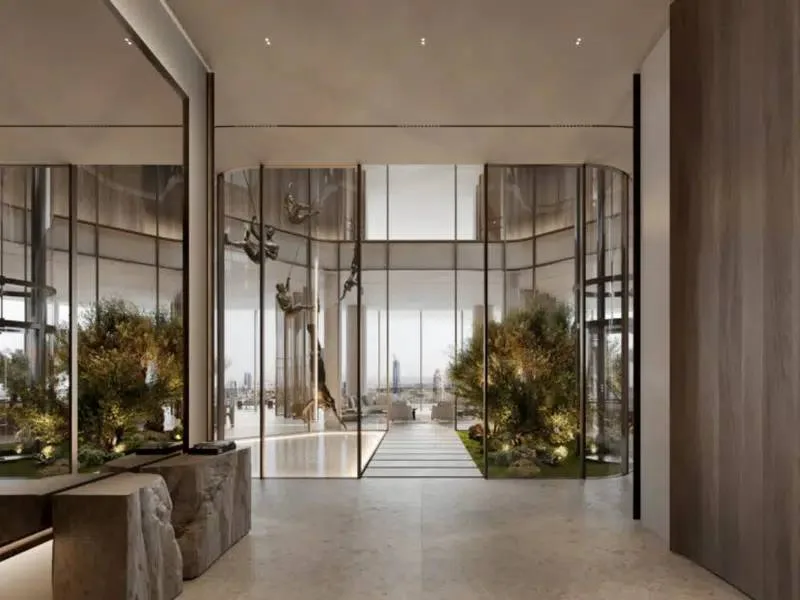 Lobby at Orla Dorchester Collection in Palm Jumeirah Dubai