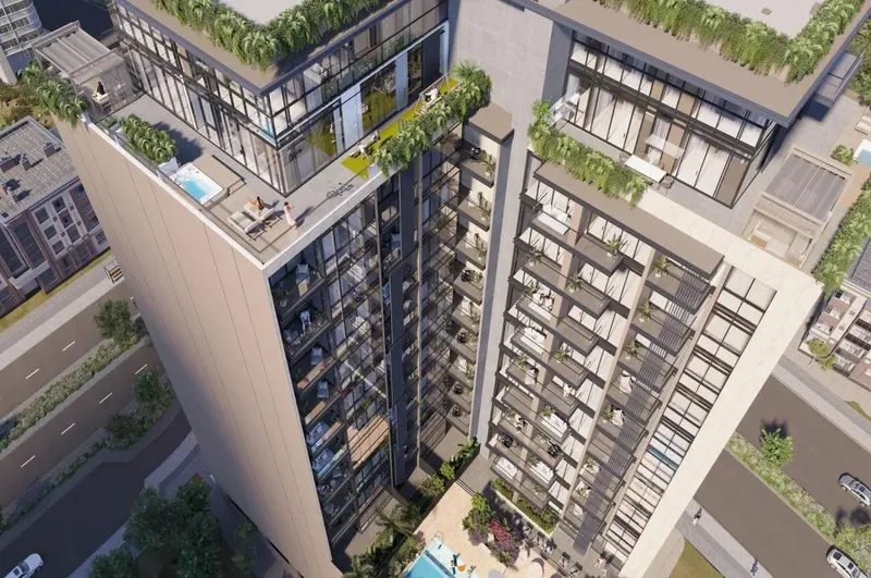 Exterior at Palatium Residence in JVC (Jumeirah Village Circle) Dubai