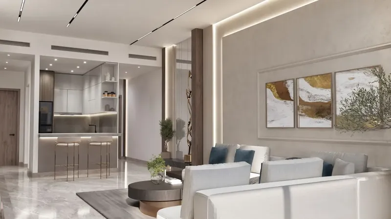 Interior at Palatium Residence in JVC (Jumeirah Village Circle) Dubai