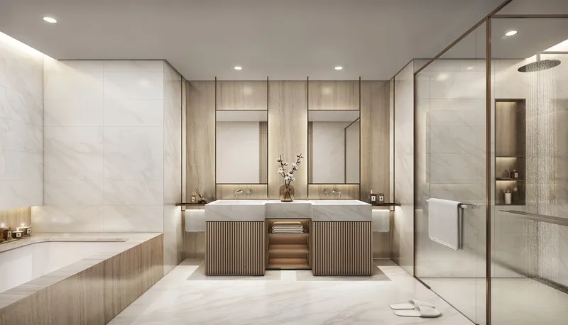 Interior at Palm Beach Tower 3 in Dubai Marina Dubai