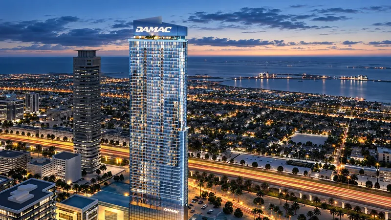 Exterior at Paramount Tower Hotel in Business Bay Dubai