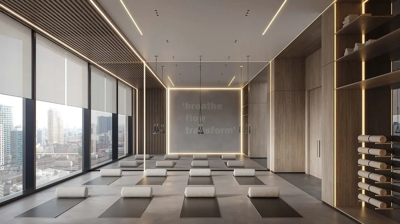 Yoga Studio amenity image at Parkway by Prestige One