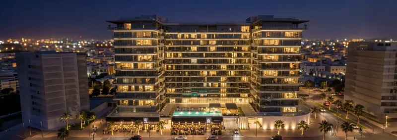 Exterior at Pearl Beach View in Abu Dhabi Abu Dhabi