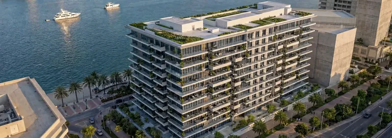 Exterior at Pearl Beach View in Abu Dhabi Abu Dhabi