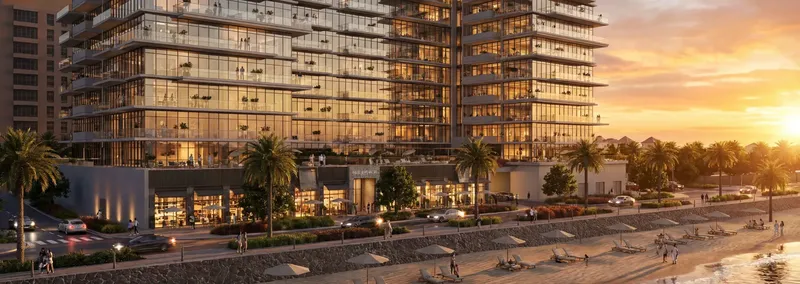 Exterior at Pearl Beach View in Abu Dhabi Abu Dhabi