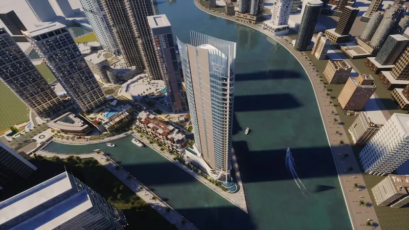 Exterior at Peninsula Jumeirah living Business Bay in Business Bay Dubai