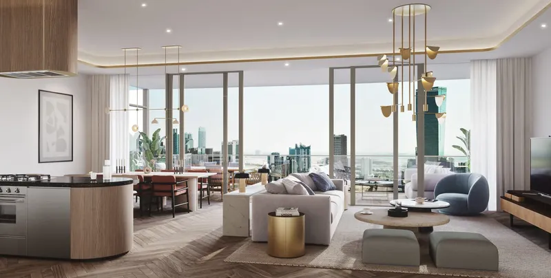 Interior at Peninsula Jumeirah living Business Bay in Business Bay Dubai