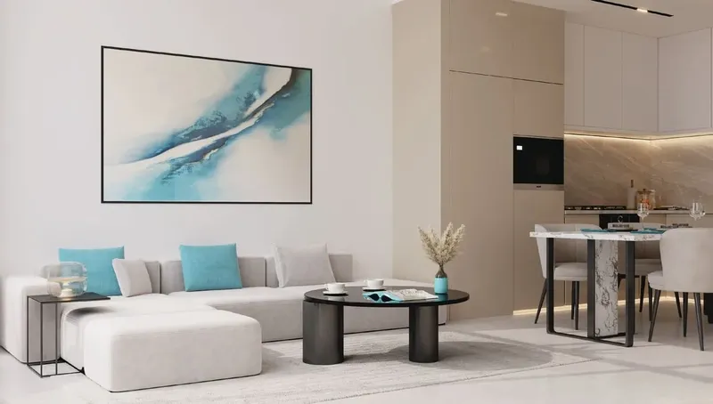 Interior at Reef 999 in Jebel Ali Village Dubai