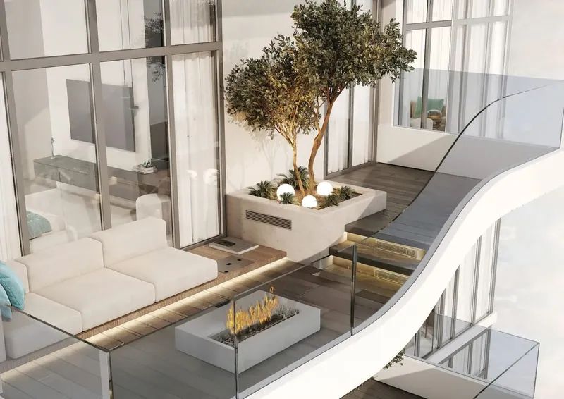 Interior at Reef 999 in Jebel Ali Village Dubai