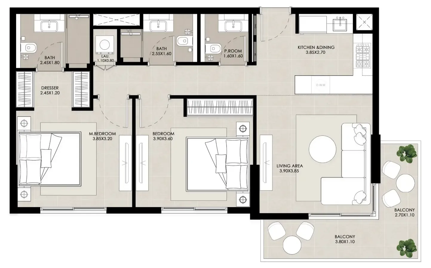 Nshama Group Rosewell floor plan