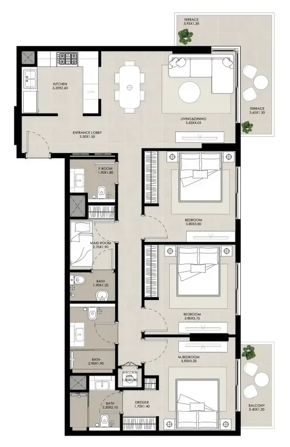 Nshama Group Rosewell floor plan