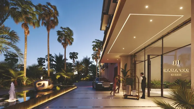 Exterior at Sama Yas in Yas Island Abu Dhabi