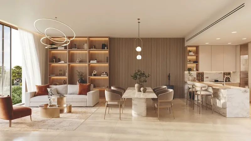 Interior at Sama Yas in Yas Island Abu Dhabi