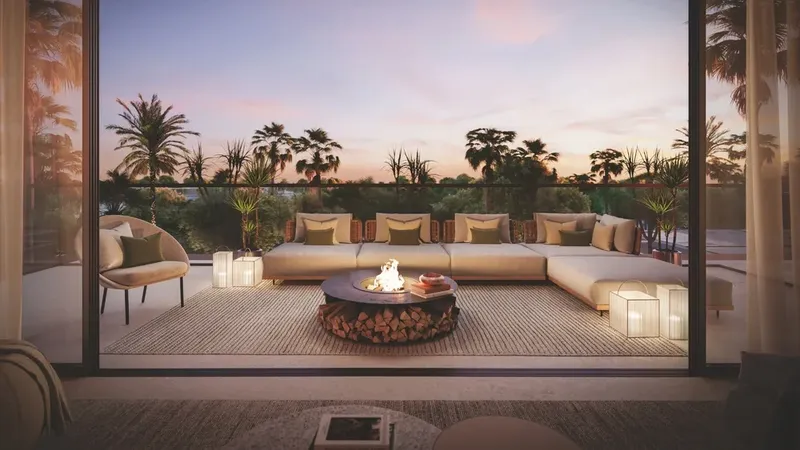 Interior at Sama Yas in Yas Island Abu Dhabi